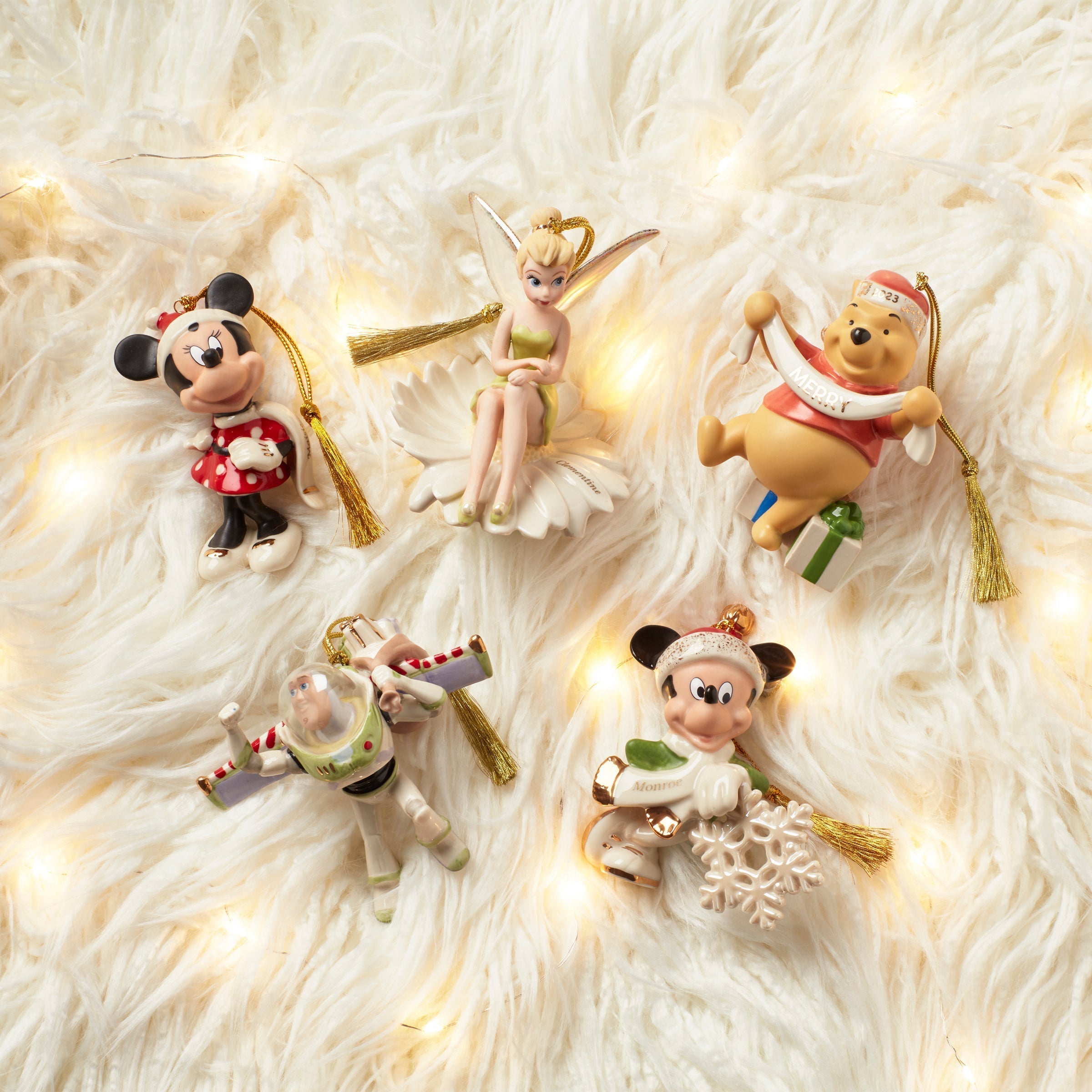 Lenox Westmore Personalized Mickey Mouse Snowflake Ornament - Image 4