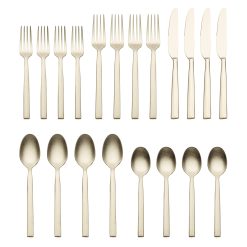 Alternative view of Lenox Westmore Aero Champagne Rumble 20-Piece Flatware Set