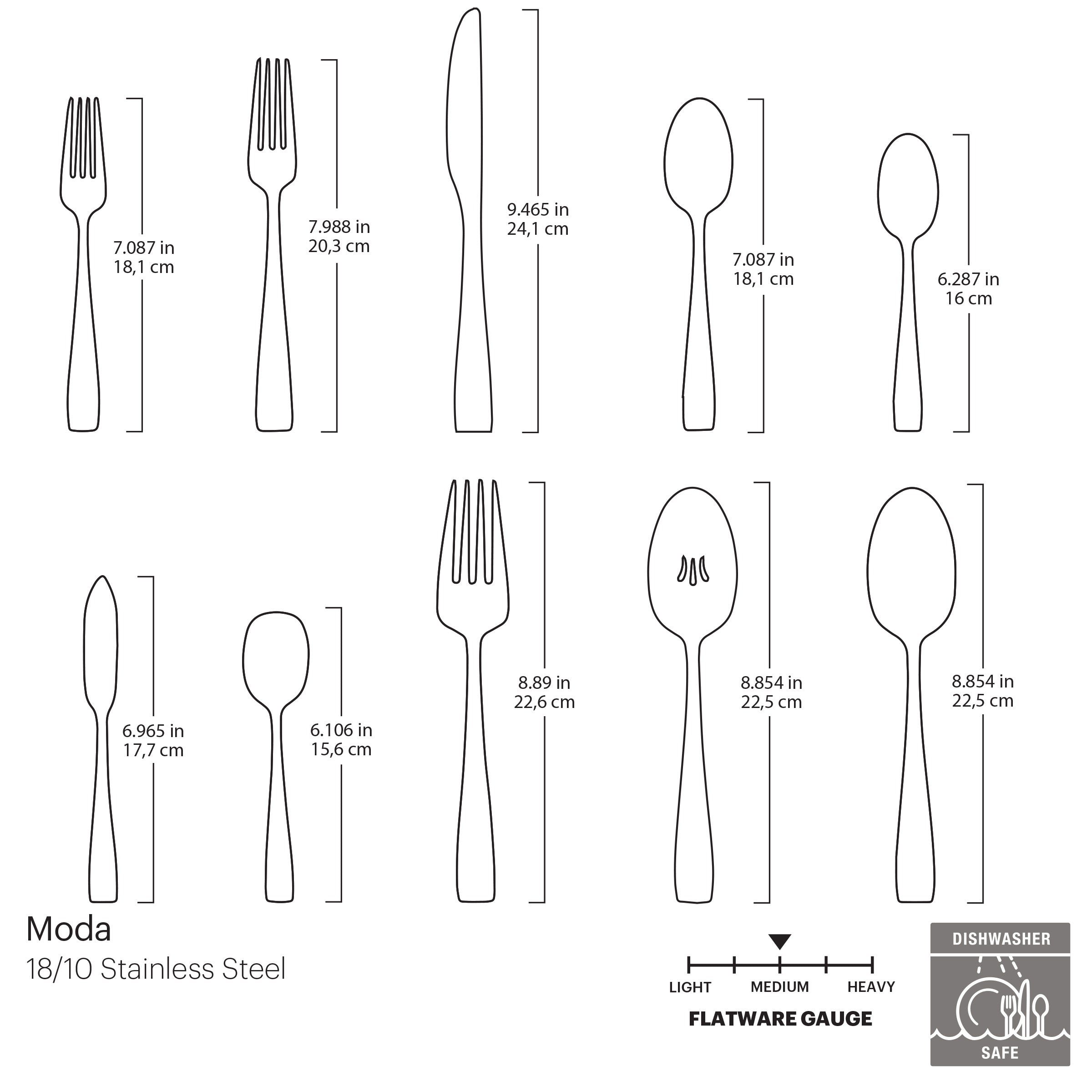 Lenox Westmore Moda 65-Piece Flatware Set - Image 5