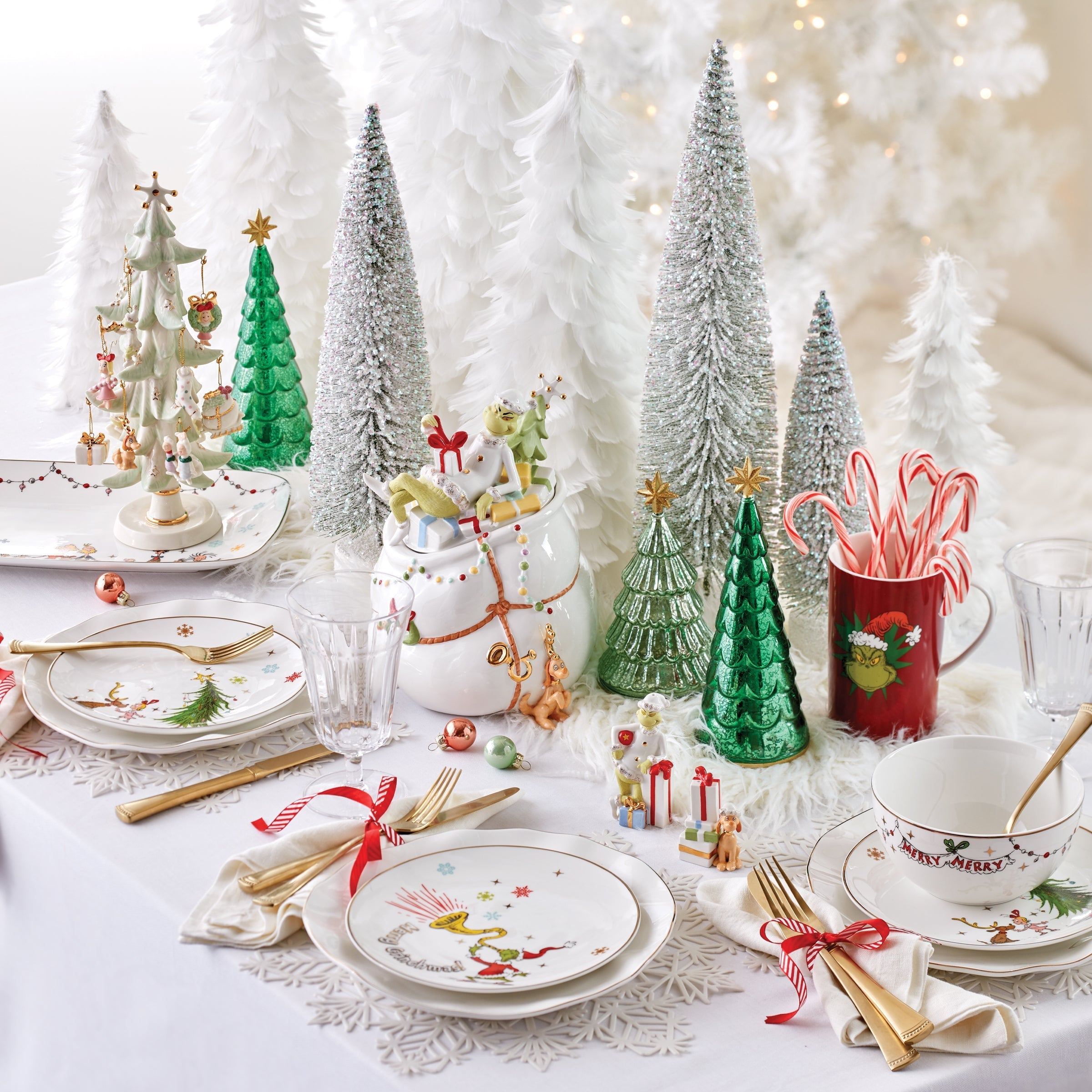 Lenox Westmore Merry Grinchmas Assorted Accent Plates, Set of 4 - Image 5