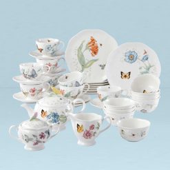 Lenox Westmore Butterfly Meadow 37-Piece Dessert & Tea Set