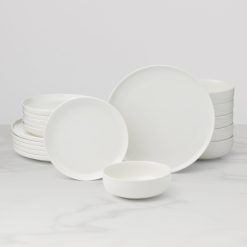 Lenox Westmore 24 Seven White 18-Piece Dinnerware Set