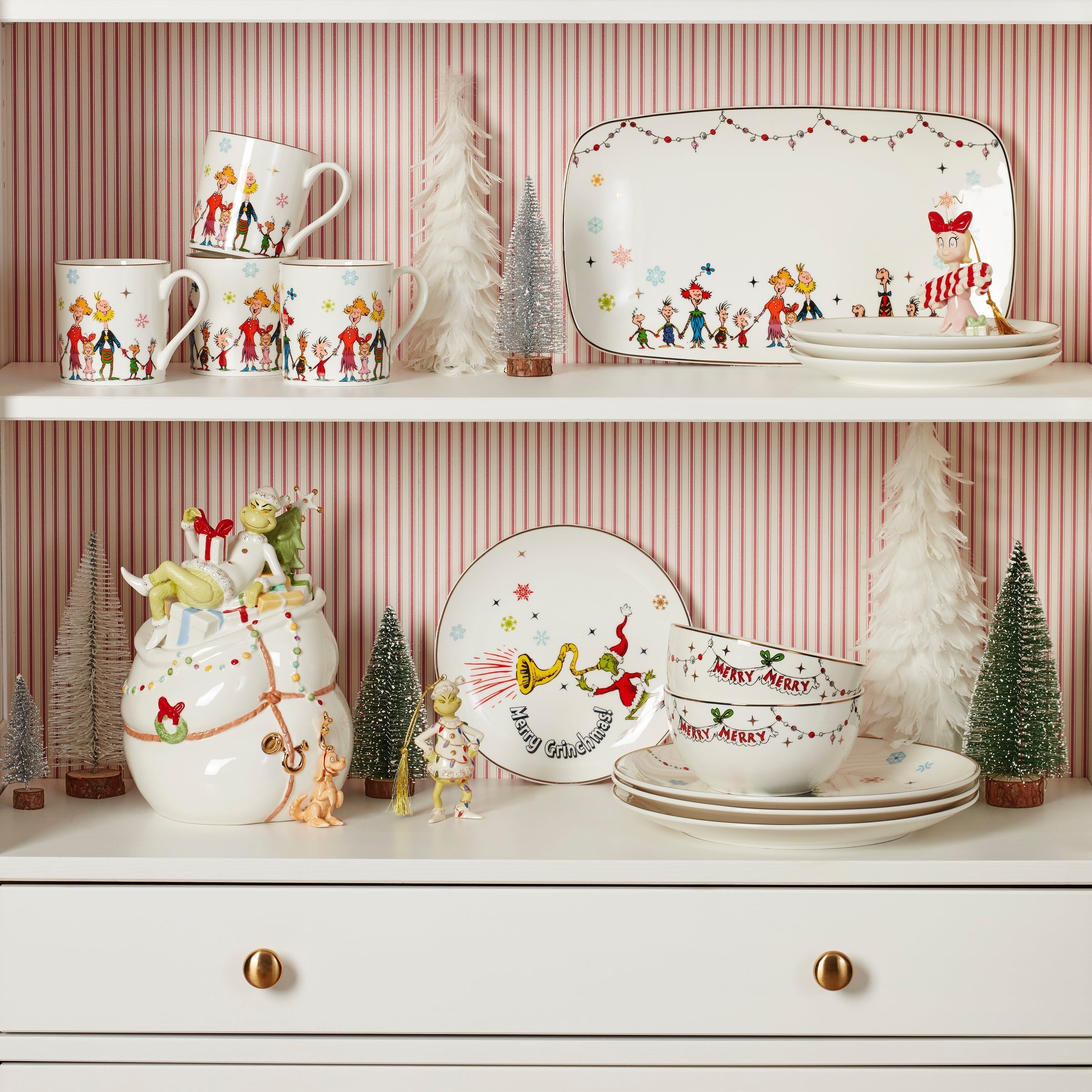 Lenox Westmore Merry Grinchmas Assorted Accent Plates, Set of 4 - Image 7