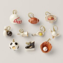 Lenox Westmore Dreaming of Sports 10-Piece Mini Ornament Set