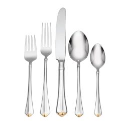 Lenox Westmore Golden Juilliard 20-Piece Flatware Set