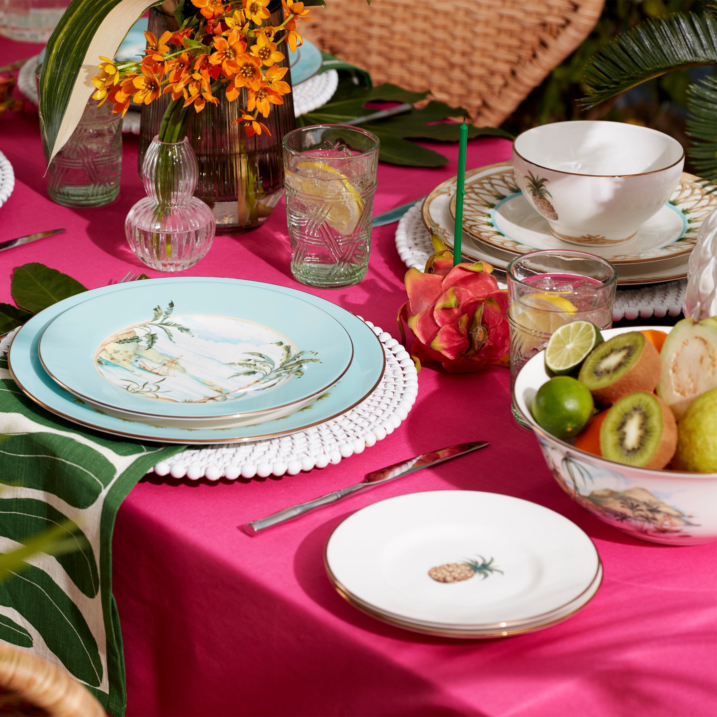 Lenox Westmore British Colonial Bamboo Dessert Plate - Image 3