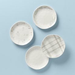 Lenox Westmore Oyster Bay Assorted Tidbit Plates - Set of 4