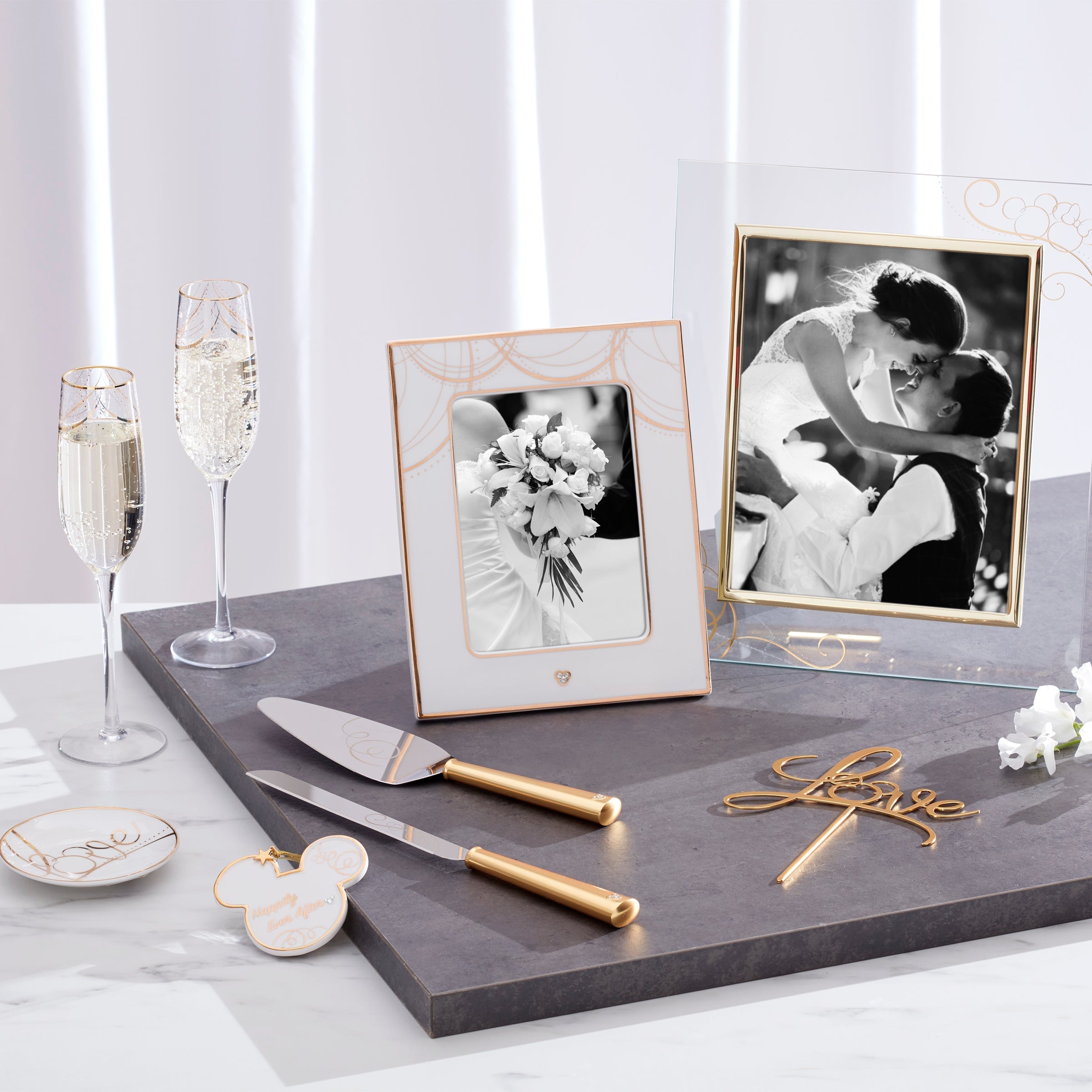 Lenox Westmore Disney Bridal 8x10 Photo Frame - Image 2