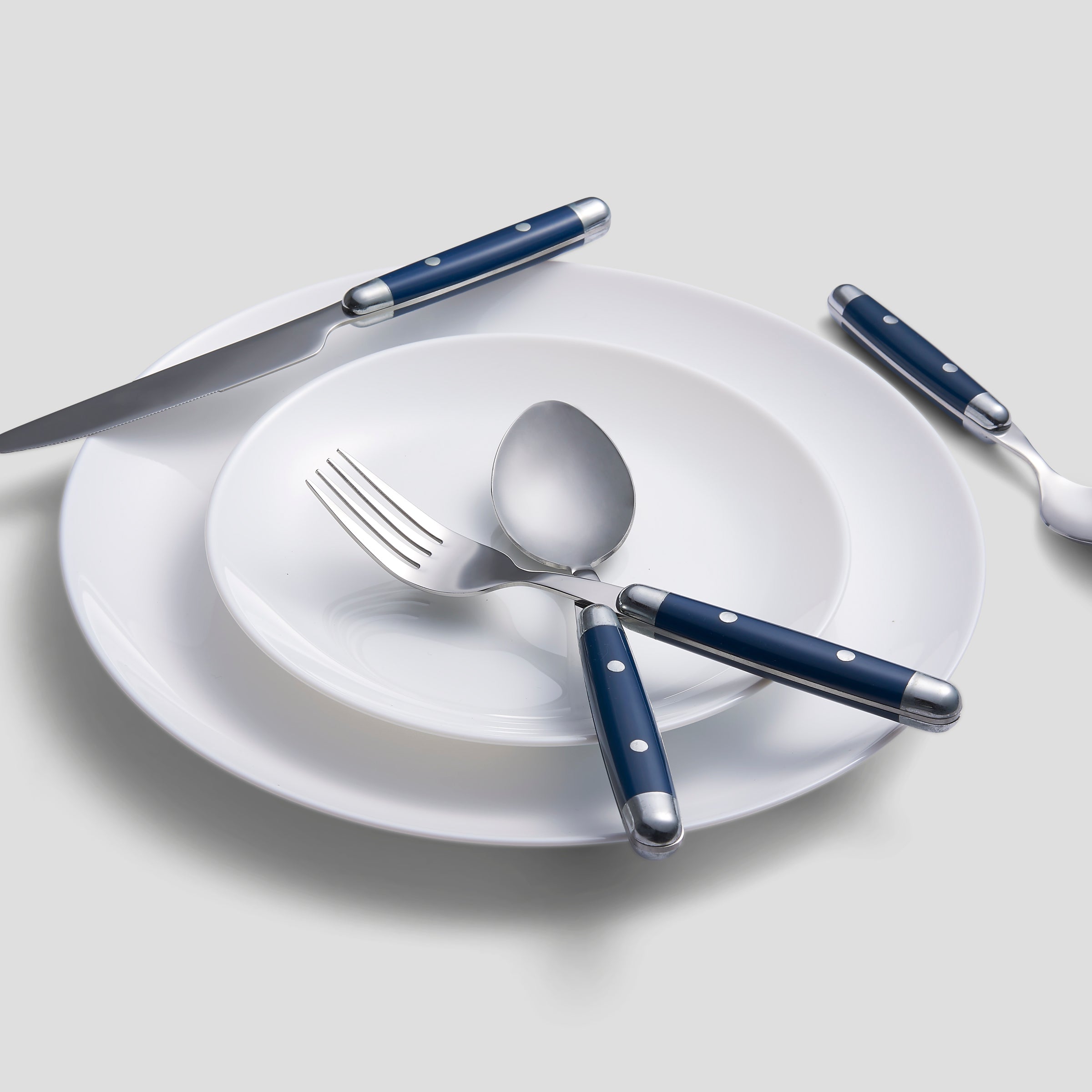 Lenox Westmore Jubilee Blue 16-Piece Flatware Set - Image 2