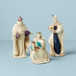 Lenox Westmore First Blessing Nativity Three Kings Figurine Set