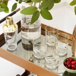 Alternative view of Lenox Westmore Holiday Gold Double Old Fashion Glasses, Set of 4