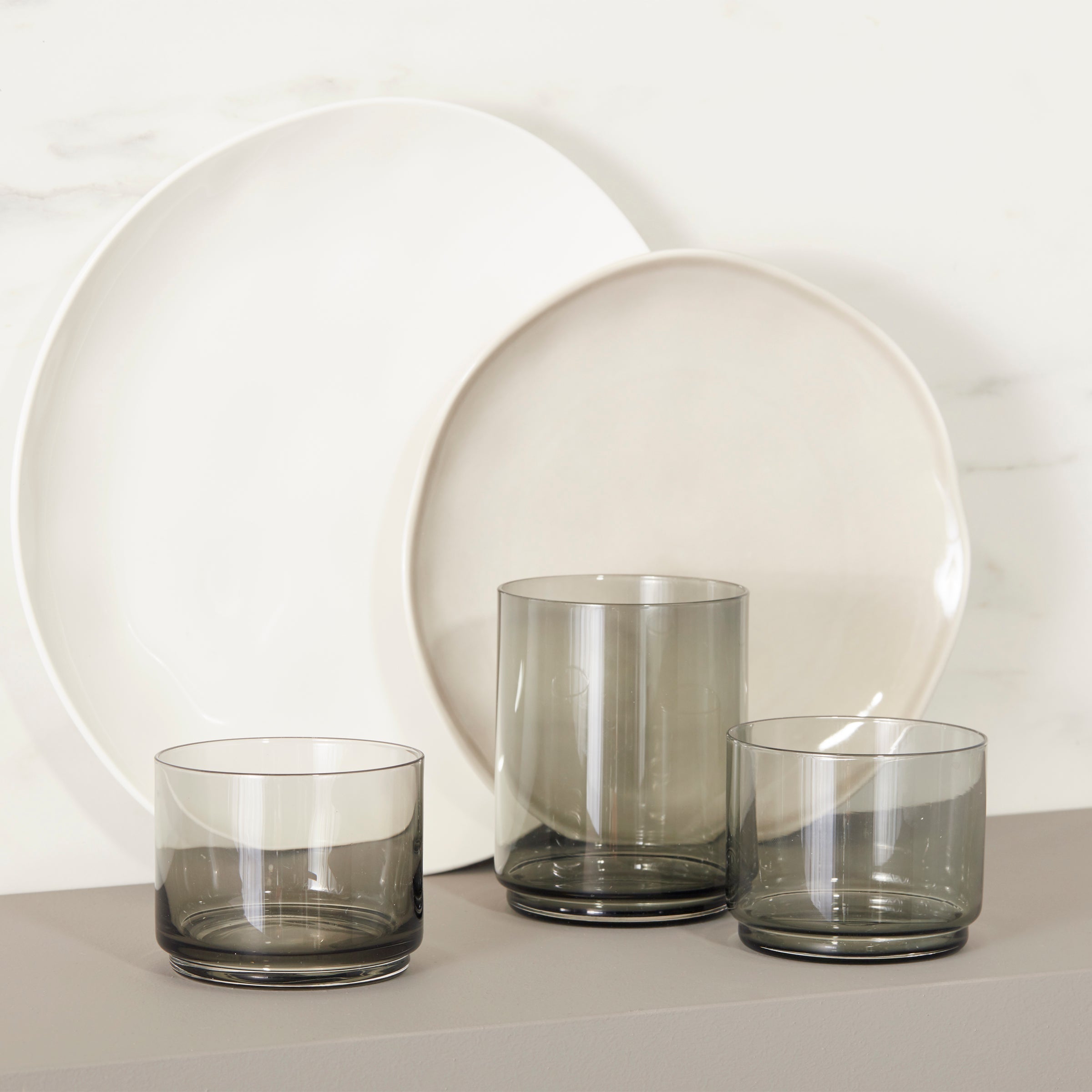 Lenox Westmore Bay Colors White 12-Piece Dinnerware Set - Image 6