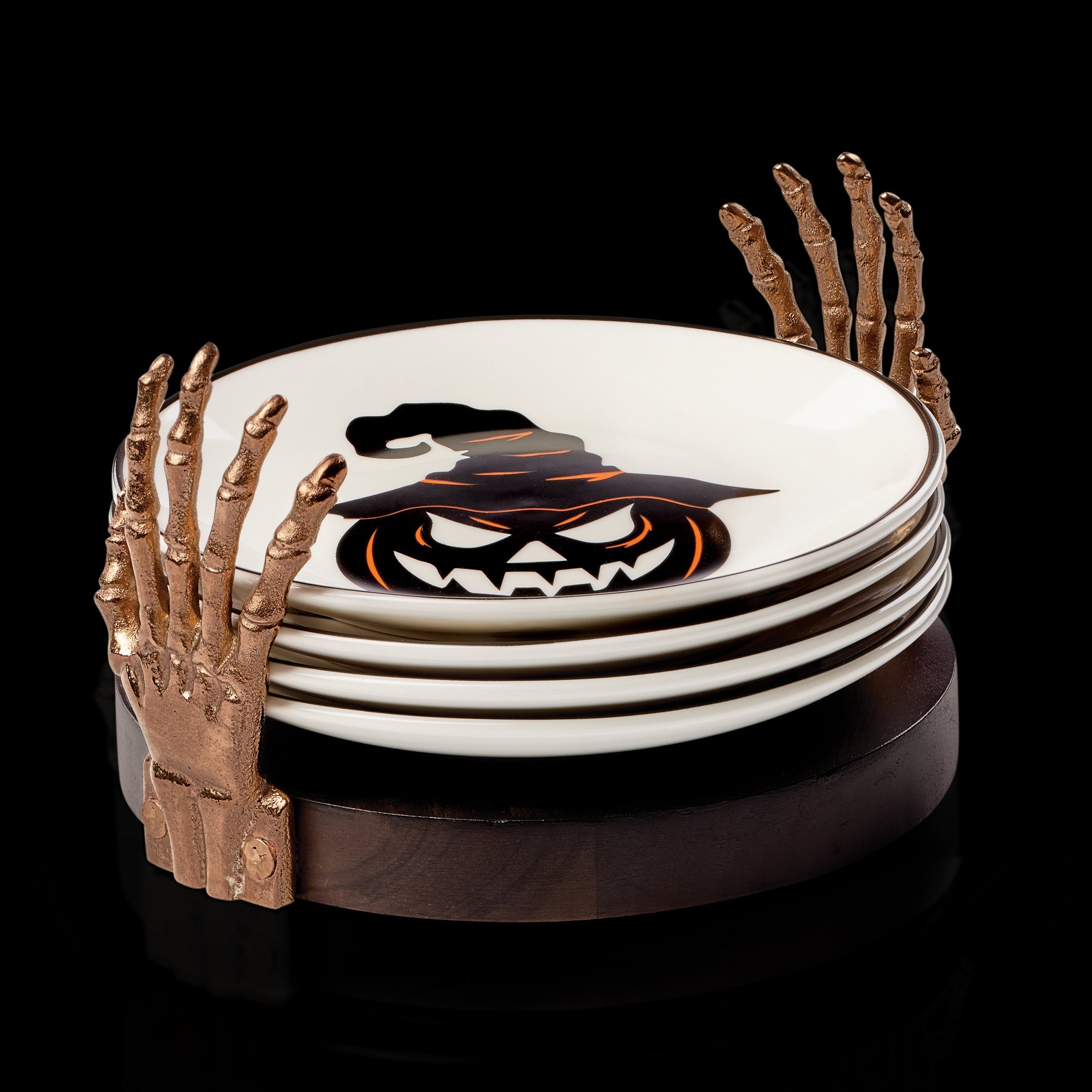 Lenox Westmore Vintro Halloween Tidbit Plates, Set of 4 - Image 6