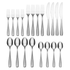 Alternative view of Lenox Westmore Waylen Sand 20-Piece Flatware Set