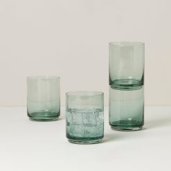 Alternative view of Lenox Westmore Tuscany Classics Stackable Green Tall Glasses, Set of 4