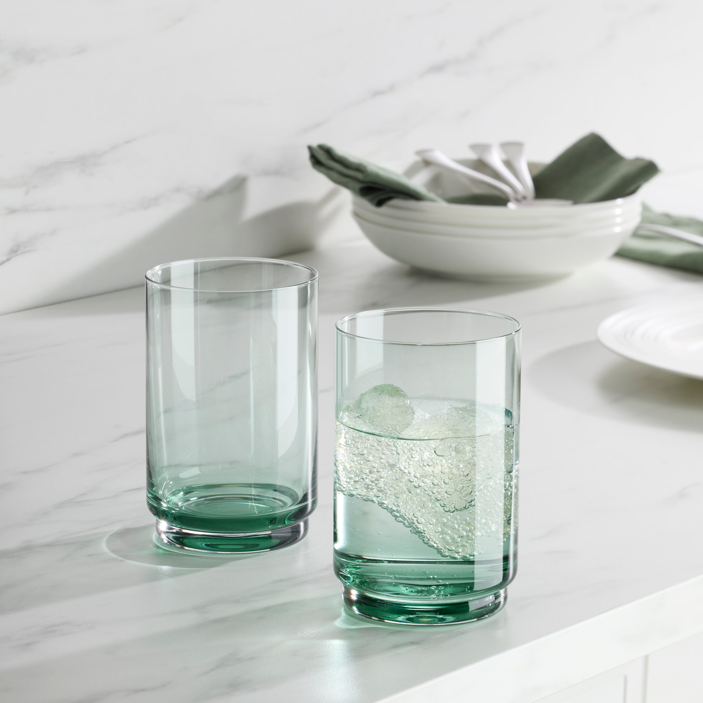 Lenox Westmore Tuscany Stackable Classics Green Coolers, Set of 4 - Image 3
