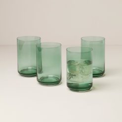 Alternative view of Lenox Westmore Tuscany Stackable Classics Green Coolers, Set of 4