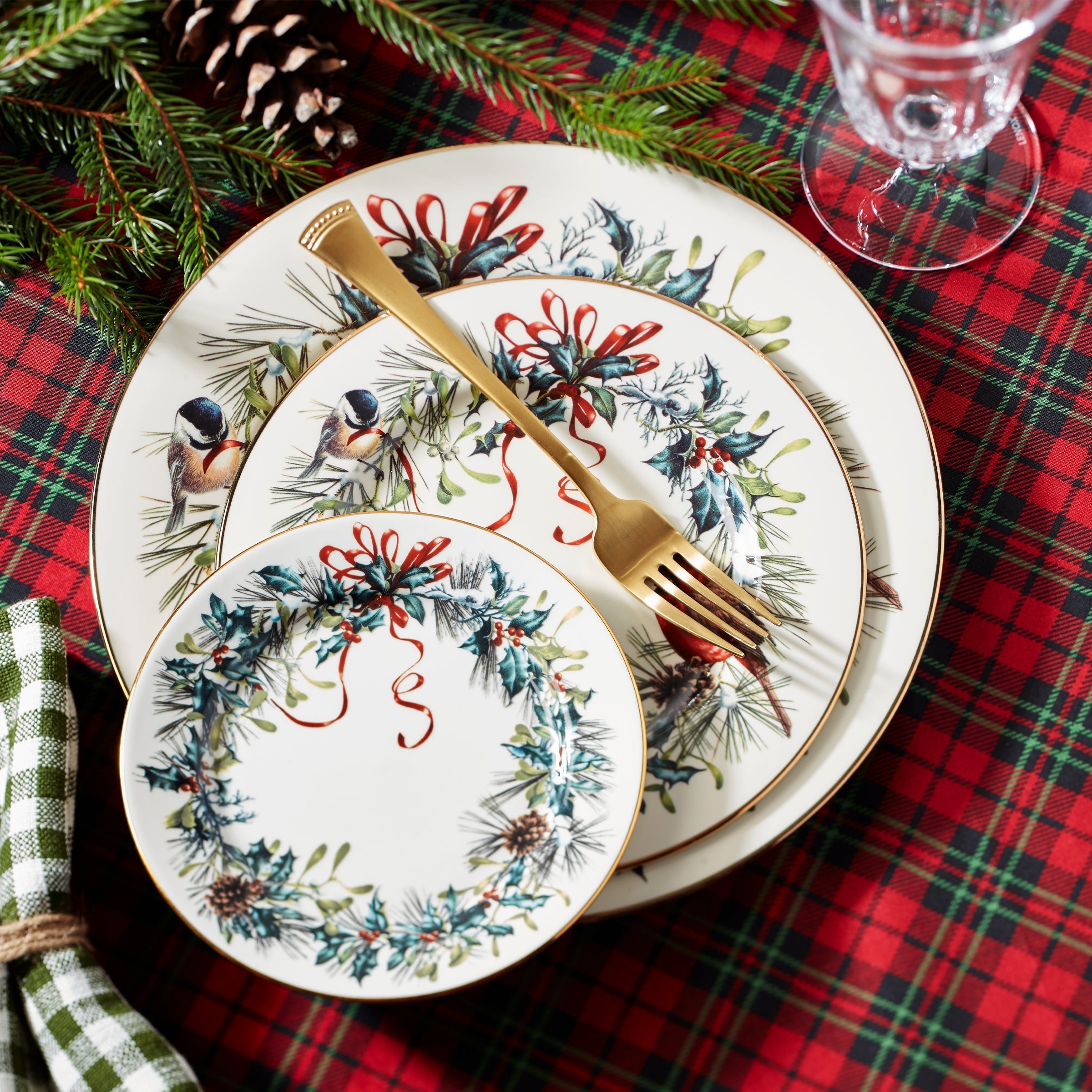 Lenox Westmore Winter Greetings Salad Plate - Image 5