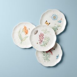 Lenox Westmore Butterfly Meadow Accent Plates, Set of 4
