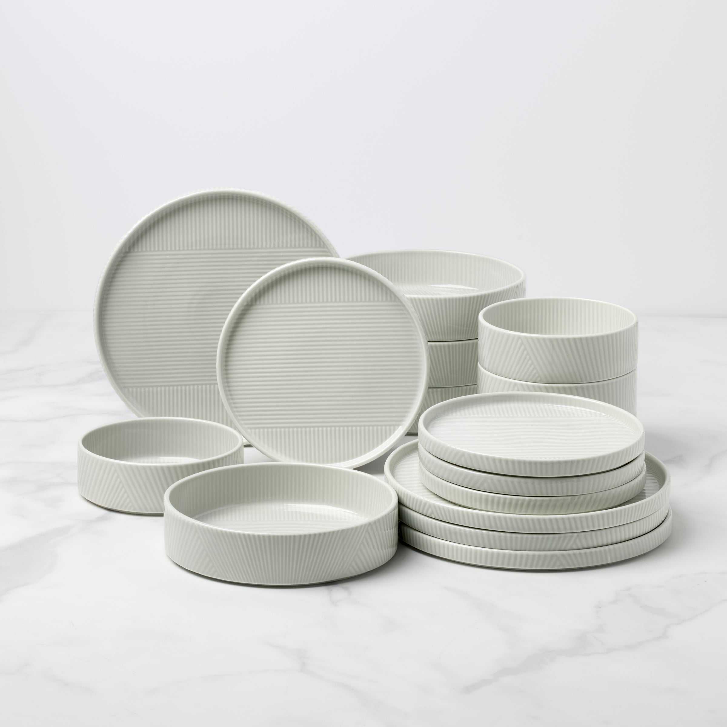 Lenox Westmore Modulus Vapor 16-Piece Dinnerware Set - Image 2