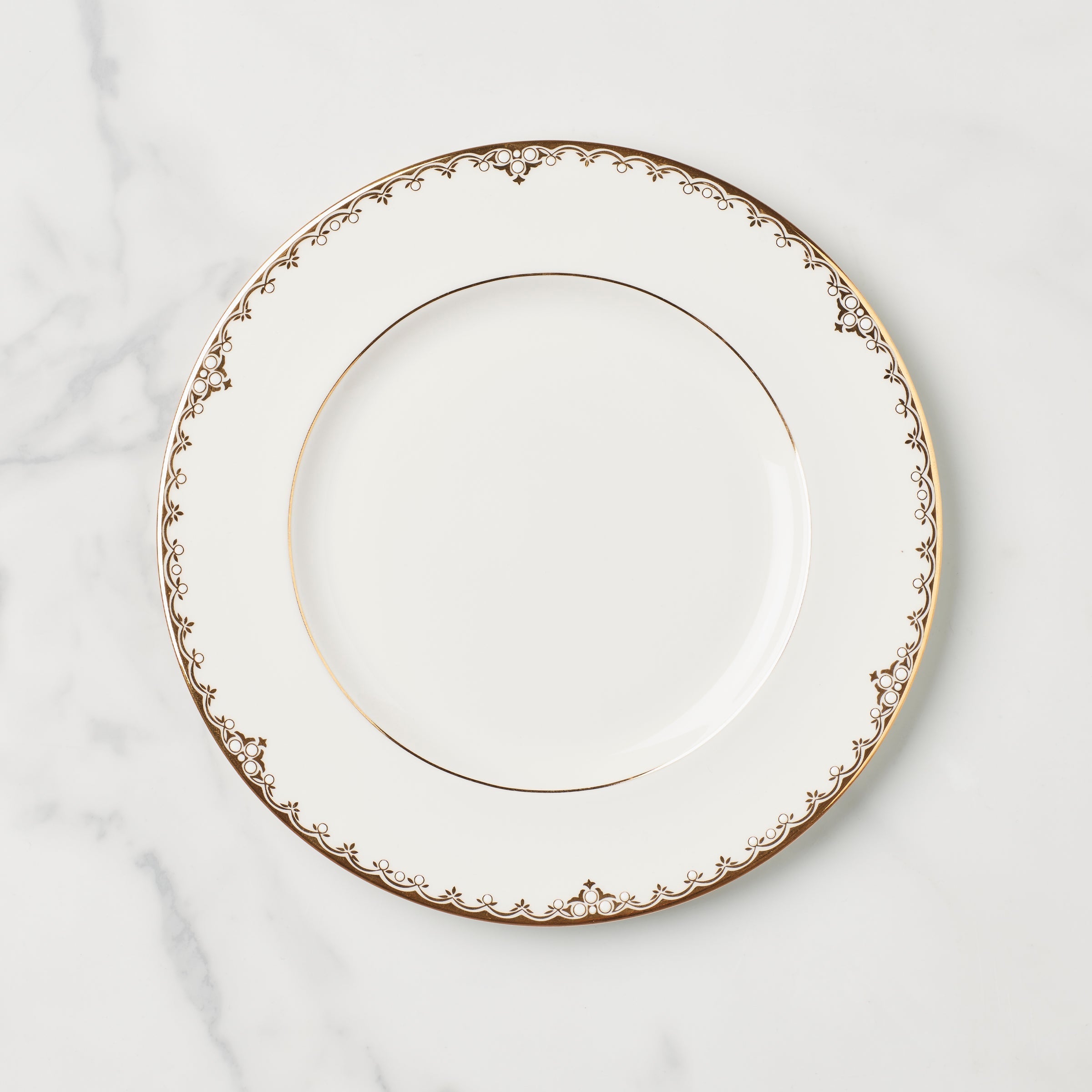 Lenox Westmore Federal Gold Accent Plate
