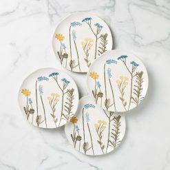 Lenox Westmore Wildflowers Accent Plates, Set of 4