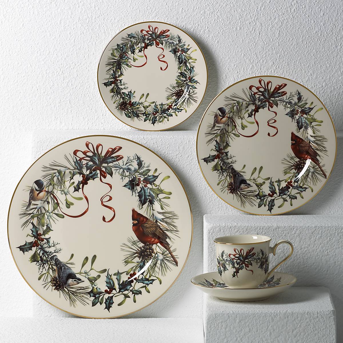 Lenox Westmore Winter Greetings 5-Piece Place Setting - Image 8