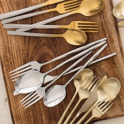 Alternative view of Lenox Westmore Gaze 20-Piece Flatware Set