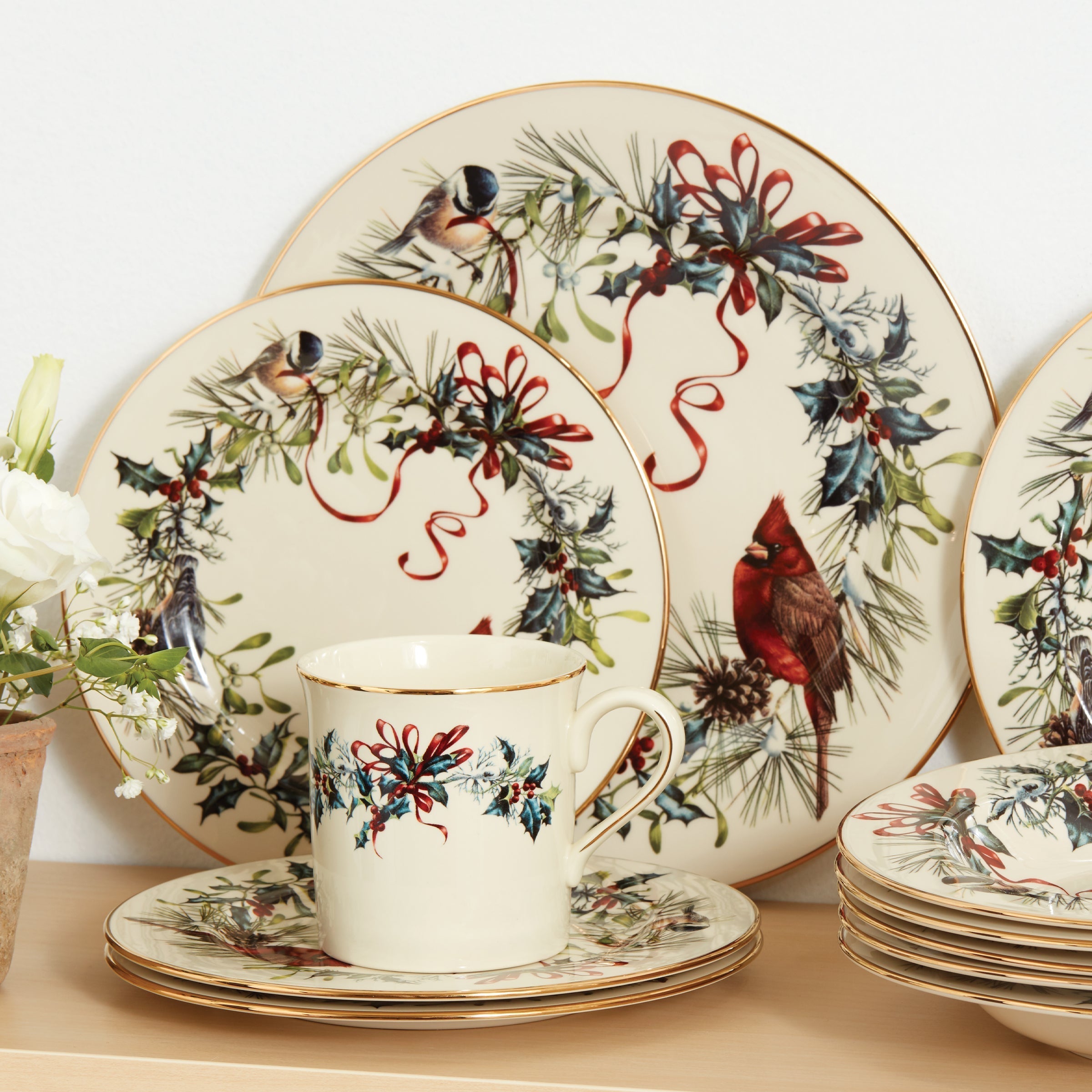 Lenox Westmore Winter Greetings Salad Plates, Set of 4 - Image 8