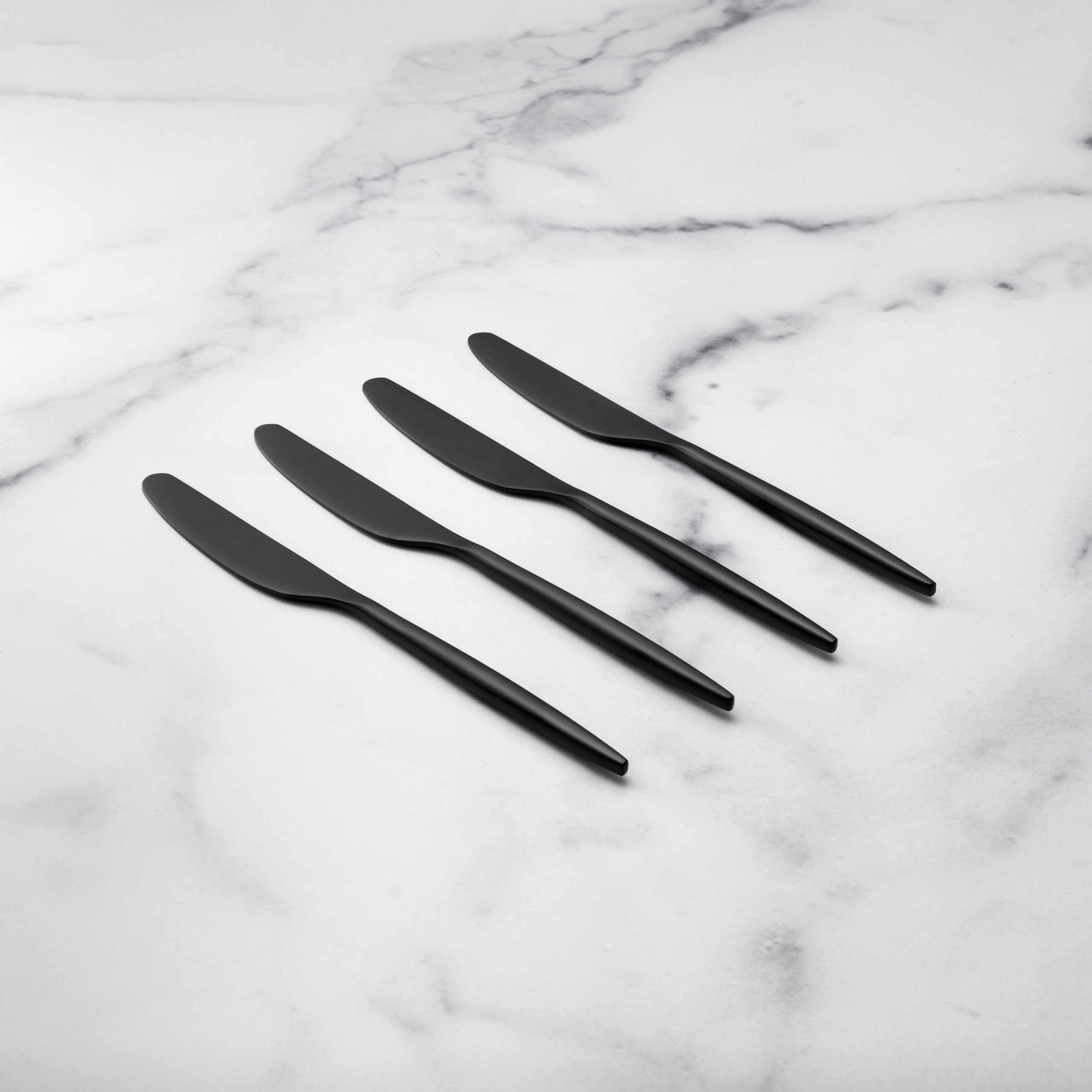 Lenox Westmore Gaze Black Satin Spreaders, Set of 4 - Image 2