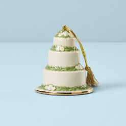 Alternative view of Lenox Westmore Personalized 1st Christmas Cake Ornament