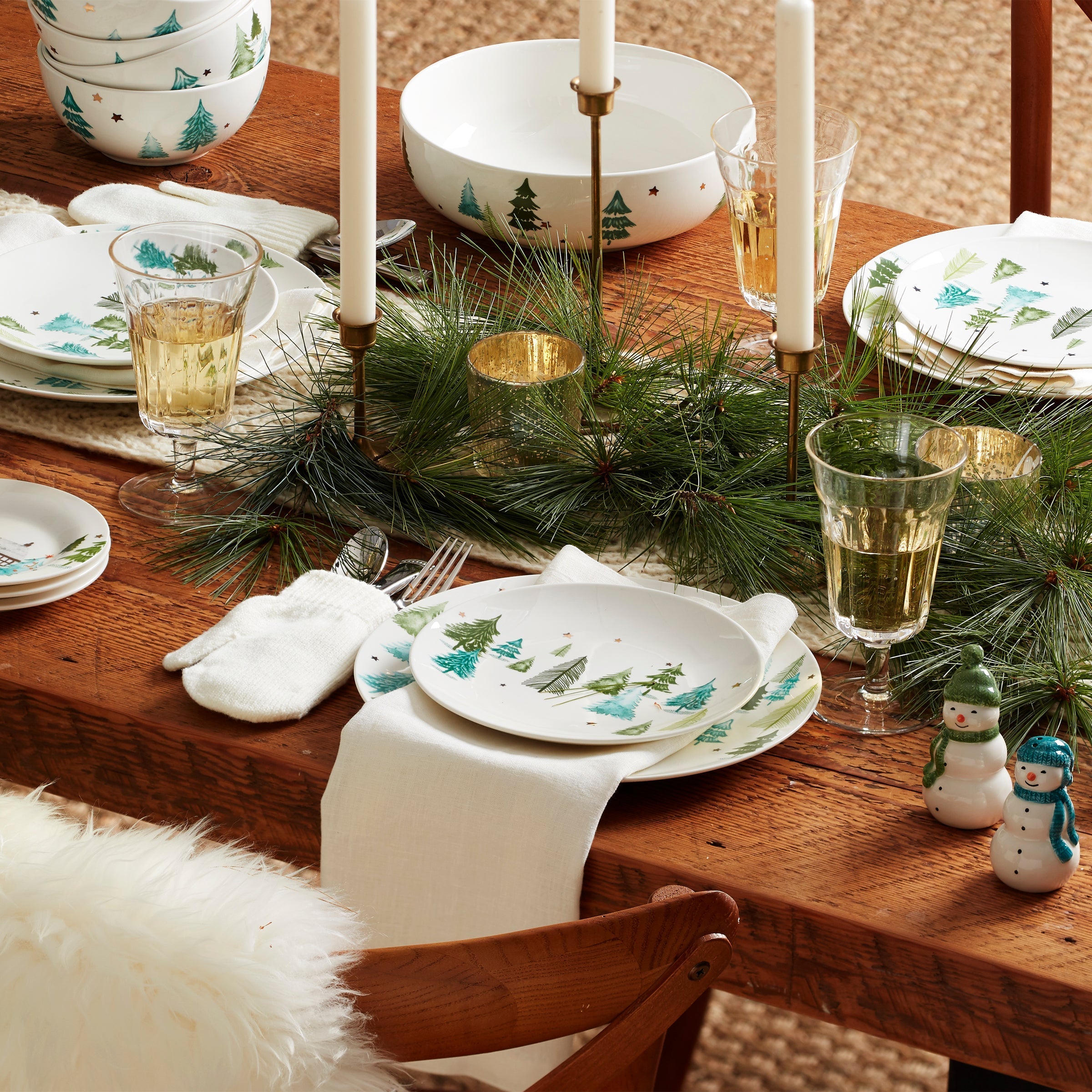 Lenox Westmore Balsam Lane 12-Piece Dinnerware Set - Image 5