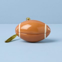 Alternative view of Lenox Westmore Personalized Football Ornament
