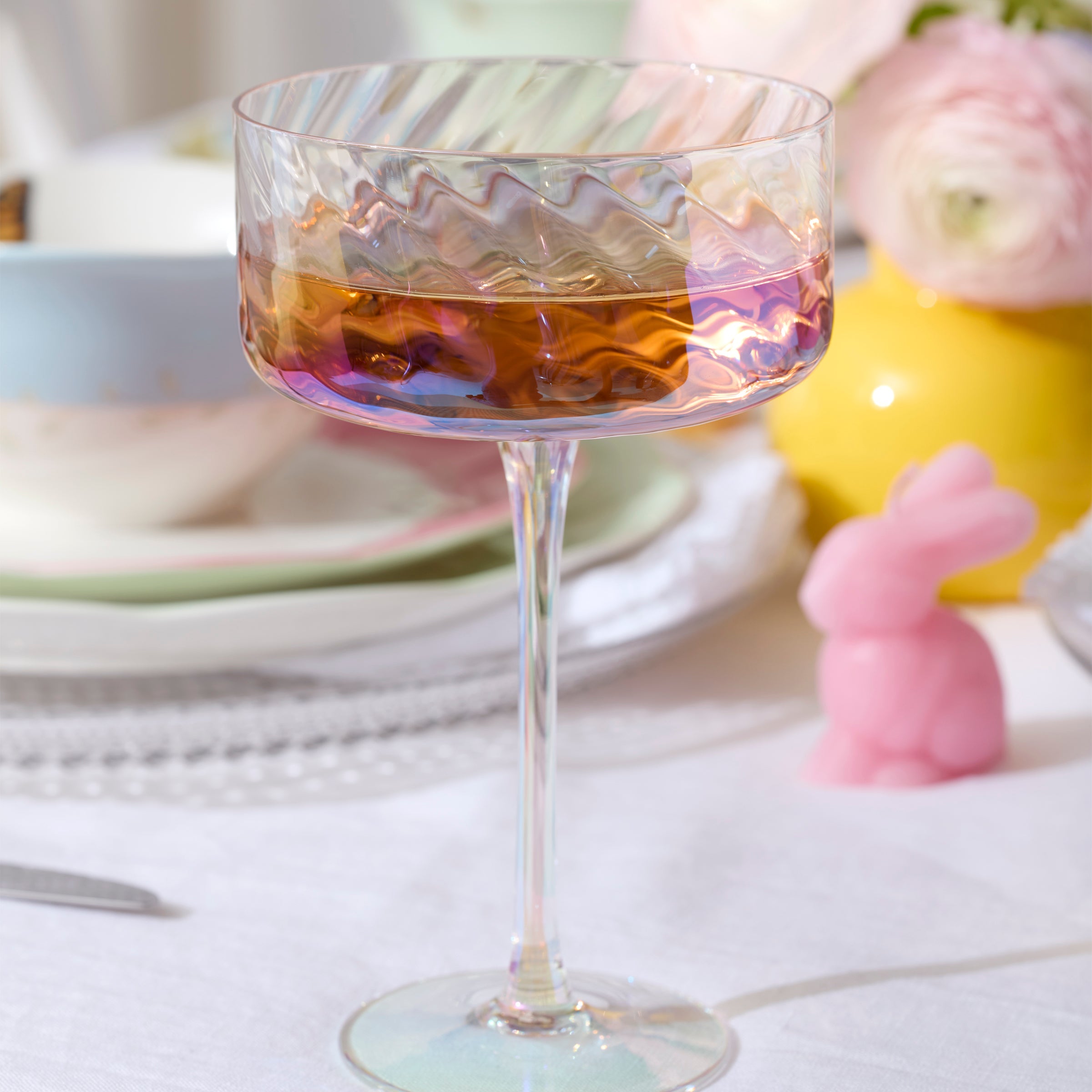 Lenox Westmore Tuscany Classics Iridescent Coupe Glasses, Set of 4 - Image 3