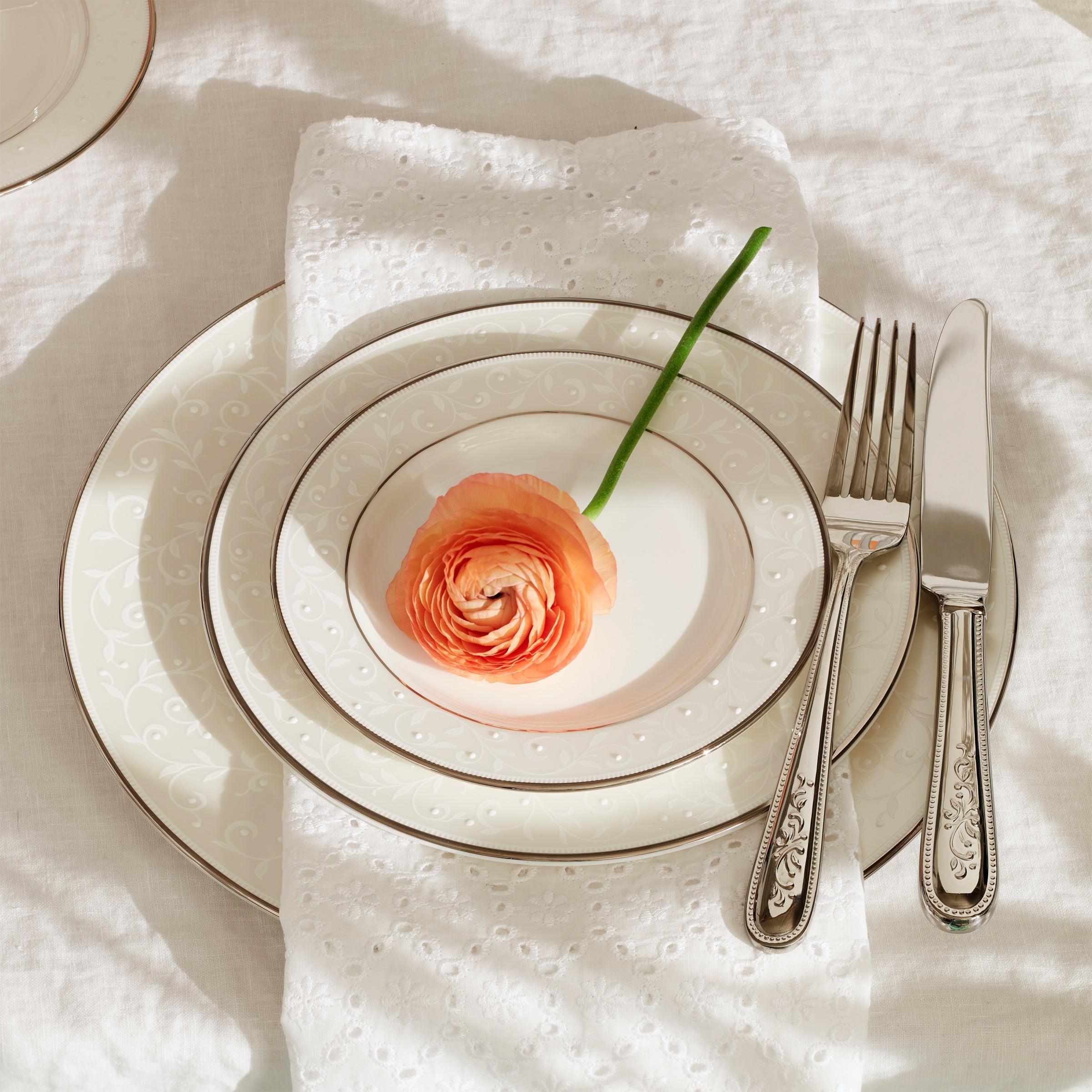 Lenox Westmore Opal Innocence 5 Piece Place Setting - Image 4