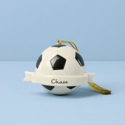 Lenox Westmore Personalized Soccer Ball Ornament