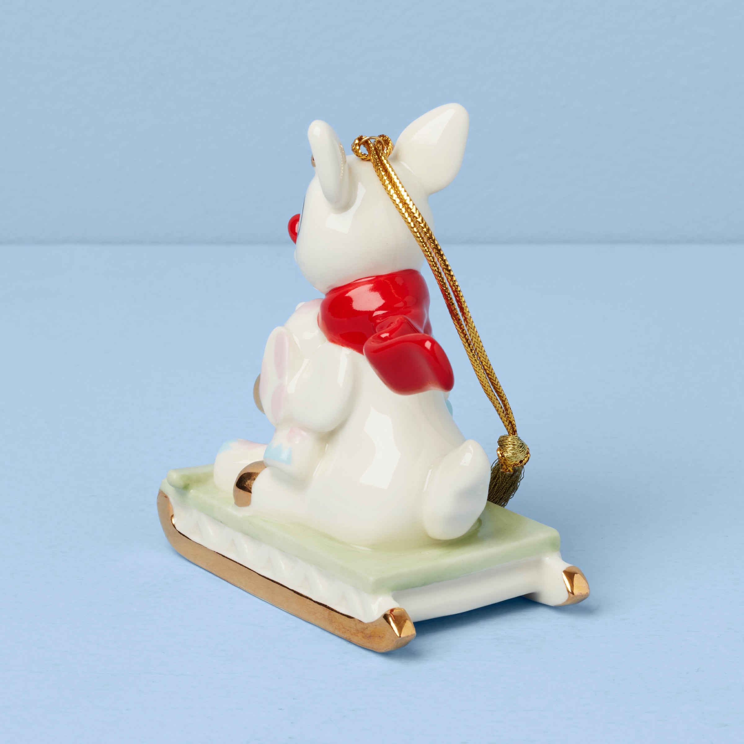 Lenox Westmore Personalized Rudolph with Misfit Elephant Ornament - Image 2