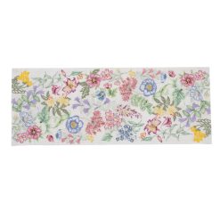 Lenox Westmore Butterfly Meadow Garden Embroidered Centerpiece Table Runner