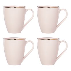 Lenox Westmore Trianna Blush Mugs, Set of 4