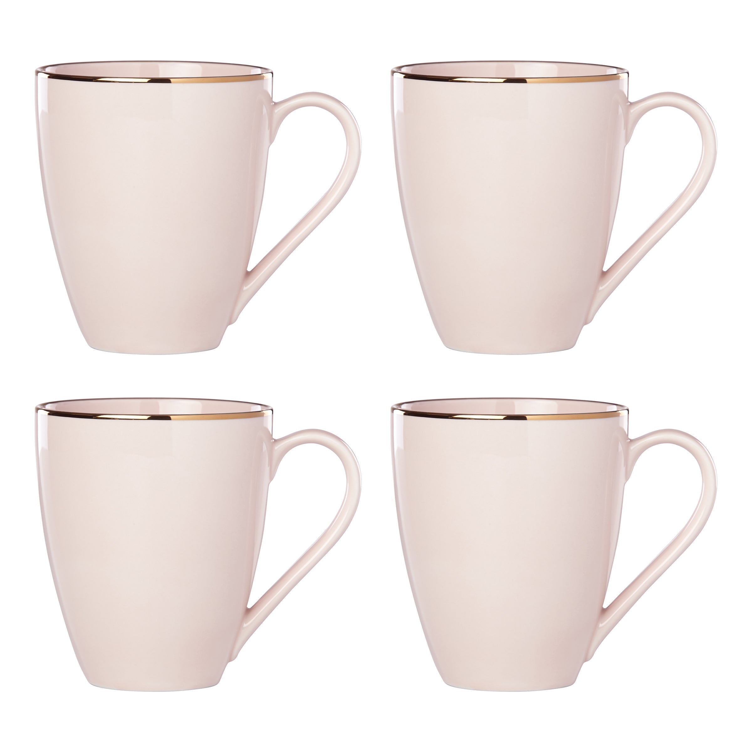 Lenox Westmore Trianna Blush Mugs, Set of 4