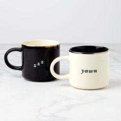 Alternative view of Lenox Westmore Two of a Kind Yawn & Zzz Mugs, Set of 2