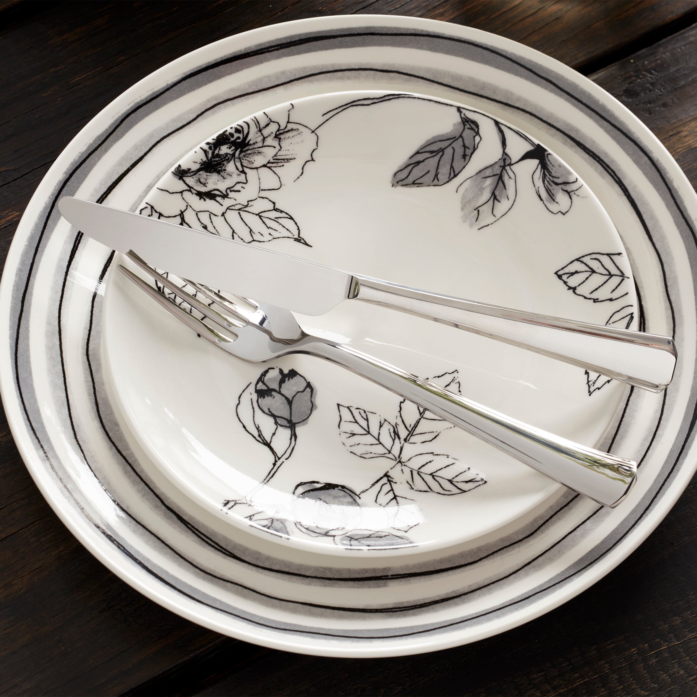 Lenox Westmore Sketchbook 12-Piece Dinnerware Set - Image 6