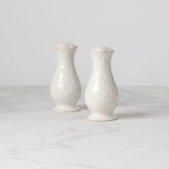 Lenox Westmore French Perle White Salt & Pepper Set