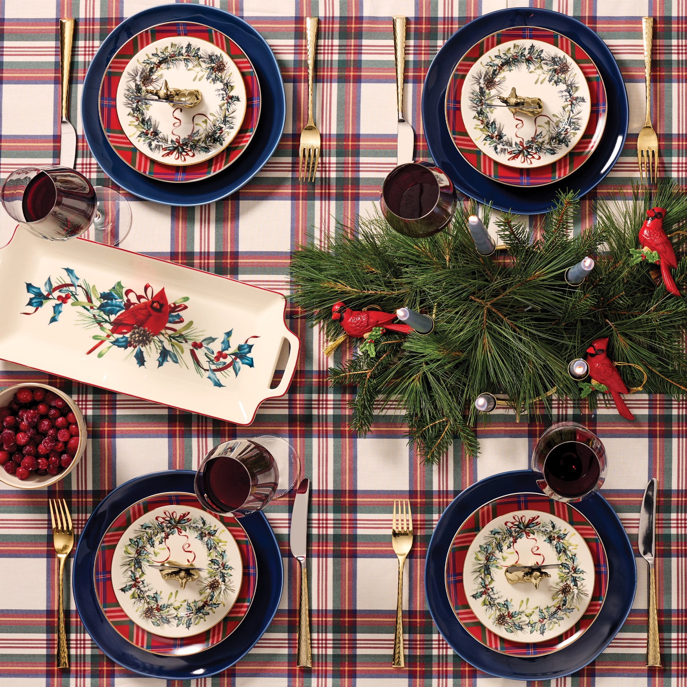 Lenox Westmore Winter Greetings 5-Piece Place Setting - Image 2