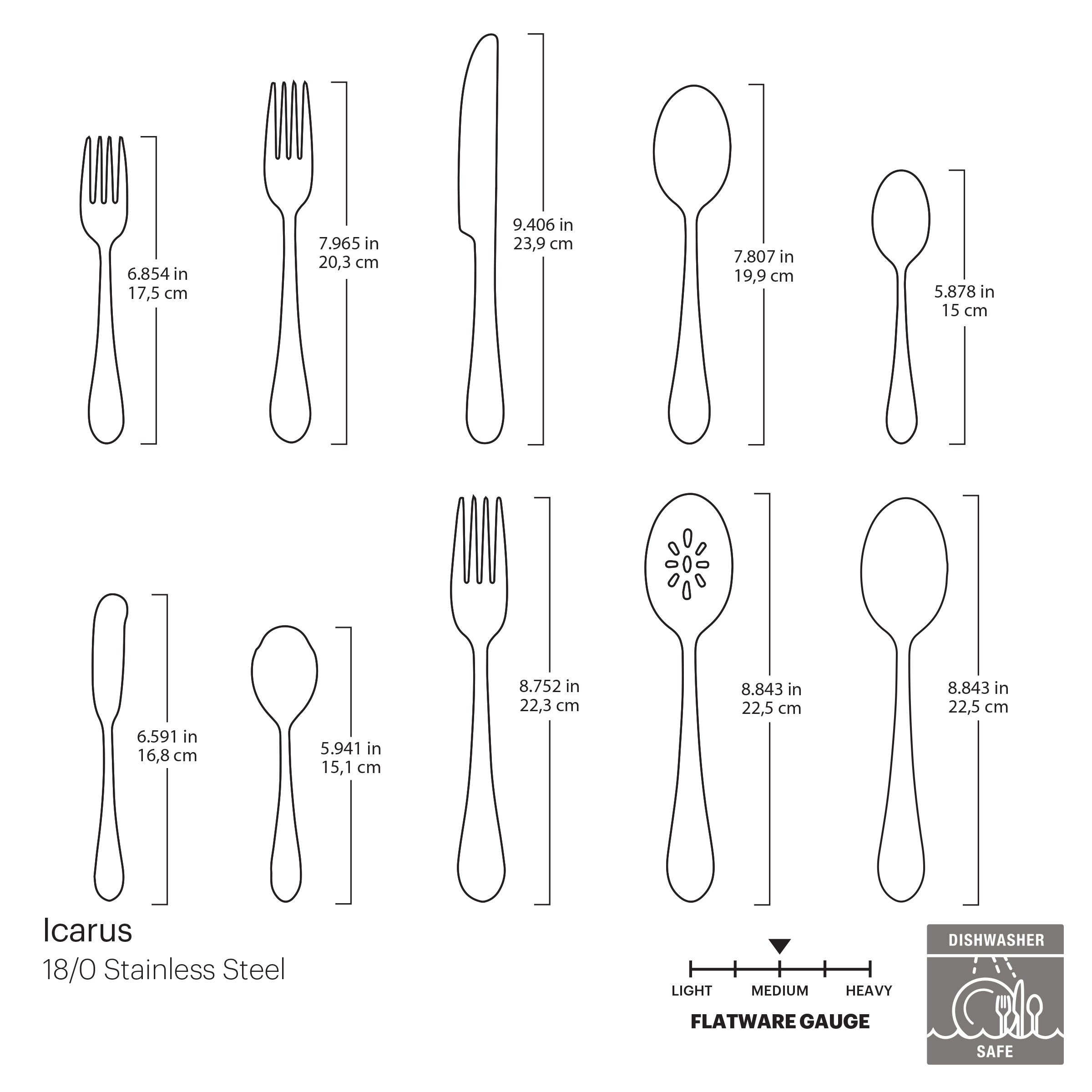 Lenox Westmore Icarus 45-Piece Flatware Set - Image 2