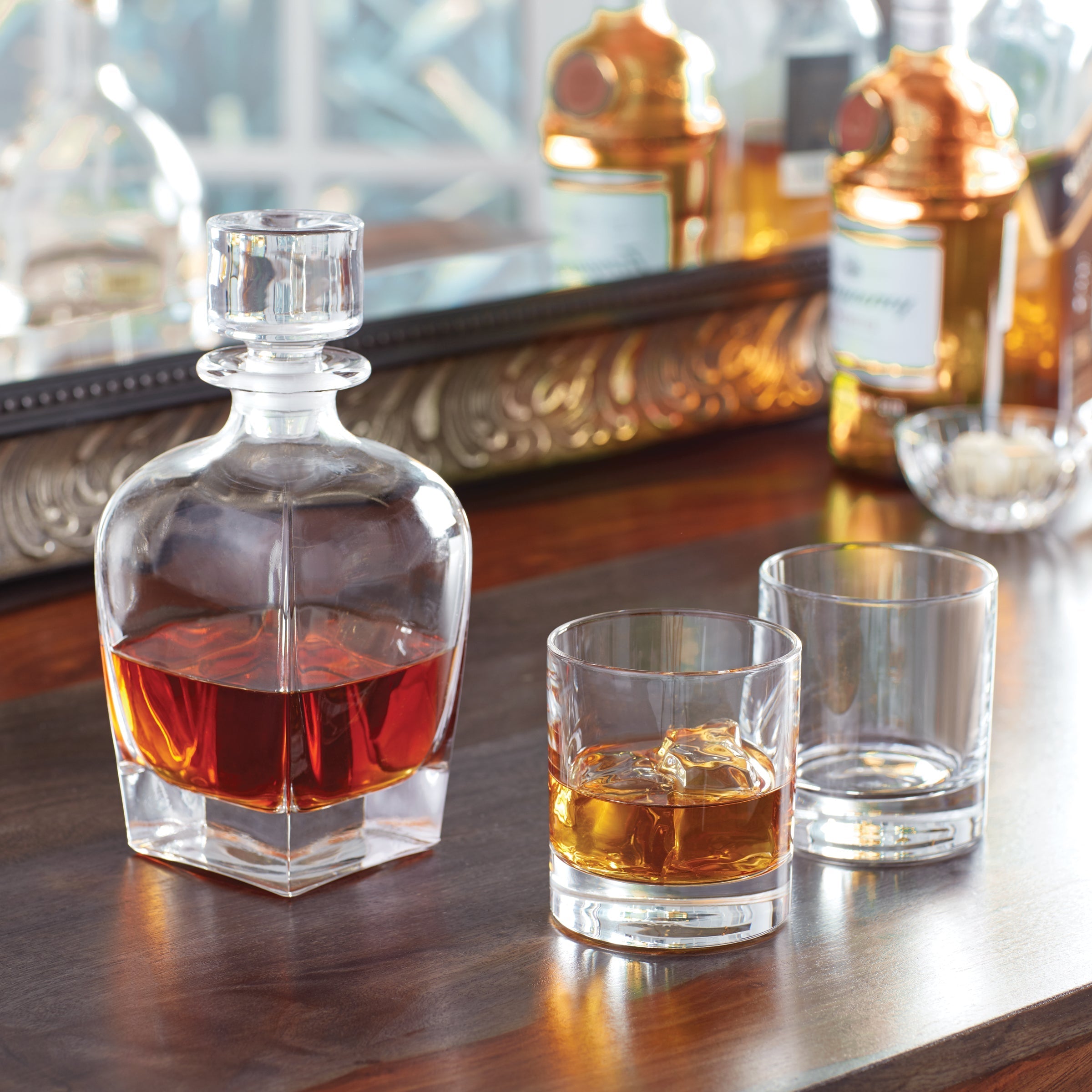 Lenox Westmore Tuscany Classics 3-Piece Decanter & Glass Set - Image 4