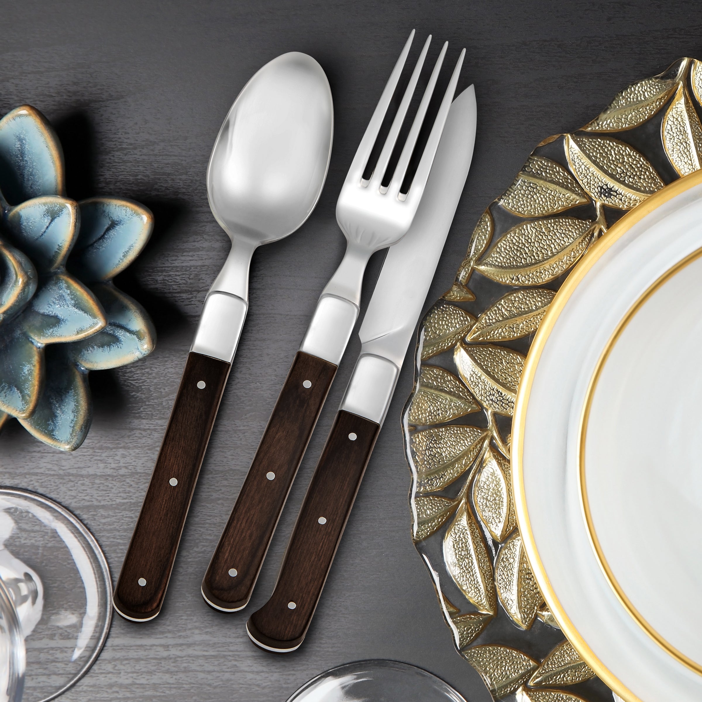 Lenox Westmore St. Michel 20-Piece Flatware Set - Image 5
