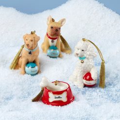 Alternative view of Lenox Westmore Personalized Poodle Ornament