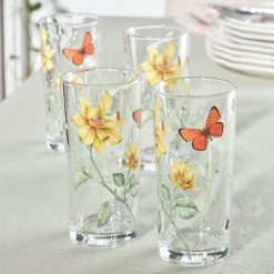 Alternative view of Lenox Westmore Butterfly Meadow Decal Highball, Set of 4