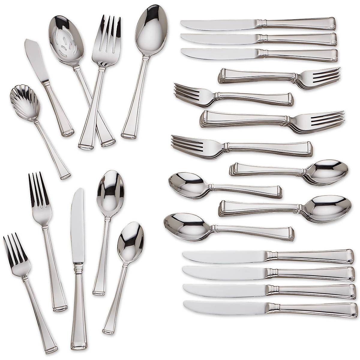 Lenox Westmore Column 45-Piece Flatware Set